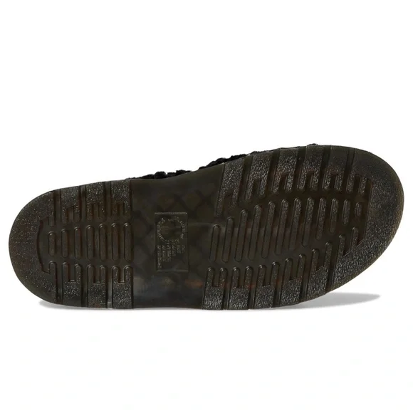 Dr. Martens Jorge II Clogs - Black Faux Fur Lined - Unisex: Men's 7 / Women's 8 - Picture 4 of 13